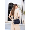 Gladdon Women's Shoulder Bag with Zip, Crossbody Bag, Leather Handbag