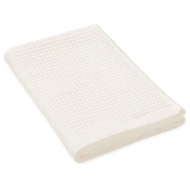 Imabari Towel, Bath Towel, Smooth and Waffle, Quick Drying, Thin, Waffle White, Approx. 27.6 x 51.2 inches (70 x 130 cm)