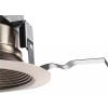 Lithonia Lighting OneUp 6 in. Round Brushed Nickel 3000K LED