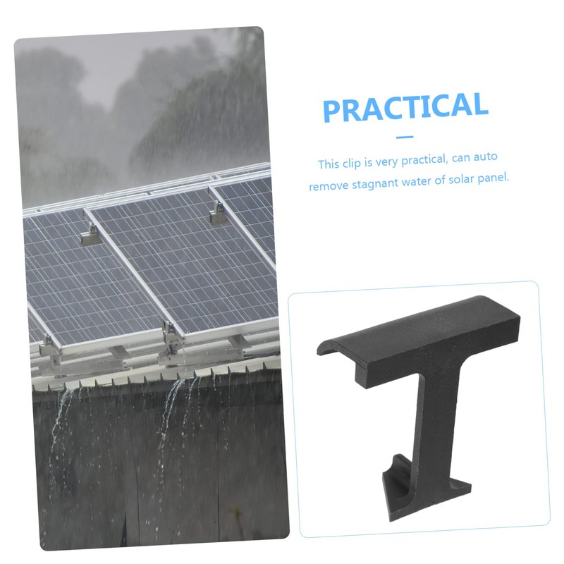 Operitacx Pack of 10 Water Clamp for Solar Panel Solar