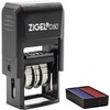 ZIGEL D50 Date Stamp with Entered - Self Inking Date