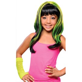 Rubie's Yellow Neon Streaks Wig