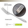 LION TOOLS Tenedores Acero Inoxidable Para Restaurante Set De 12