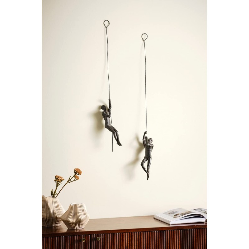 JOTEX CLIFFHANGERS Brown Wall Art