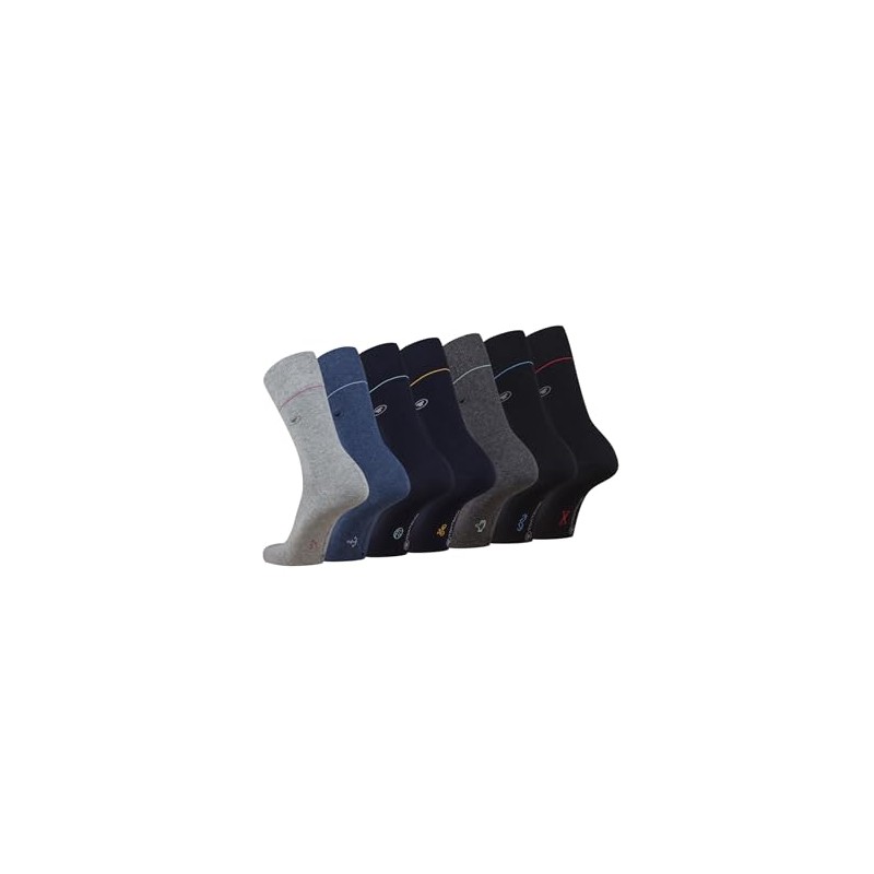 TOM TAILOR Socks Men's in a 7-Day Box - Grey
