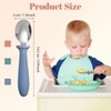Pimoys 6-Pack Stainless Steel Toddler Spoons Baby & Kids Utensils