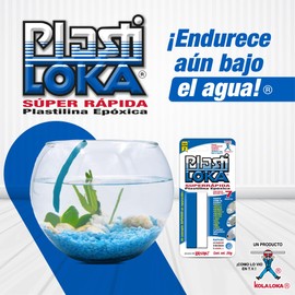 PlastiLoka Super Rapida Epoxy Plasticine, 20g, Fast Setting