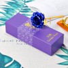 TINYOUTH 24k Gold Forever Rose, 24K Blue Rose Gold Plated