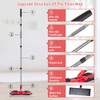 MEXERRIS Microfiber Mops for Hardwood Laminate Tile Floor Cleaning: Stainless