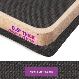 HomeProtect Loveseat Cushion Support [22" x38-45] Extra Firm Love Seat Cushion Inserts for Saggy Couches 0.5" Thick Sofa Support Boards, Small Two-Seater Sofa Couch Supporter for Under The Cushions