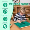 MONTESSORI OUTLET Velcro Frame | Practical Life Material for Toddlers