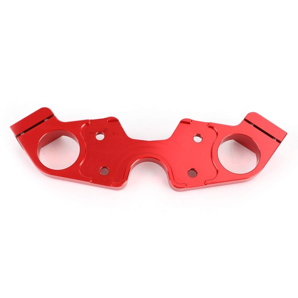 Areyourshop Motorcycle Lowering Triple Tree Front End Upper Top Clamp,