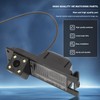 Attisfiera Car CCD Night Vision 4 LED Backup Reversing Camera