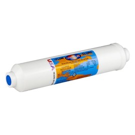 IPW Industries Inc-Omnipure -(CL10ROT40-A) - 10" x 2" T40 GAC Acid Washed Coconut Carbon Inline Filter 1/8" NPT/Single