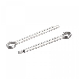 sourcing map 30 Pieces Split Cotter Pin Clip Fastener Stainless Steel for Automotive Mechanics 2.5mm x 25mm
