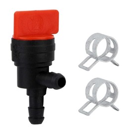 Go-Cheers 698181 90 Degree Fuel Shut Off Valve 1/4" Gas Fuel Engine Cutoff Valve Fits 698181 494539 697944 Tecumseh 35857 Motorcycle Lawn Mower Tractor