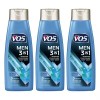 Alberto VO5 남성용 3-in-1 샴푸 컨디셔너 바디 워시, 3팩, 오션 서지 354.9ml (12온스) Alberto VO5 Men's 3-in-1 Shampoo Conditioner Body Wash, 3 Pack, Ocean Surge 354.9ml (12oz)
