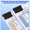 2 Inch Binder Clips(12 Pack), Upgrade Support Points Binder Clips