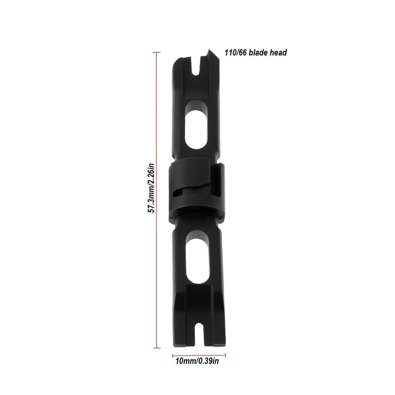 Briny River Punch Down Tool 110/66 Type Blade with Red