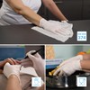 ARNOMED Nitrile Disposable Gloves, Pack of 100, Medium, White, Latex-Free