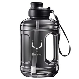 Bullstep - Trinkflasche Gym 1,5 l - Fitness Flasche - Große Trinkflasche Fitnessstudio - Gym Water Bottle - Hermetisch Getränkeflaschen Sport