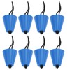 8Pcs/Set Kayak Scupper Plug Silicone Drain Hole Bung Stopper with