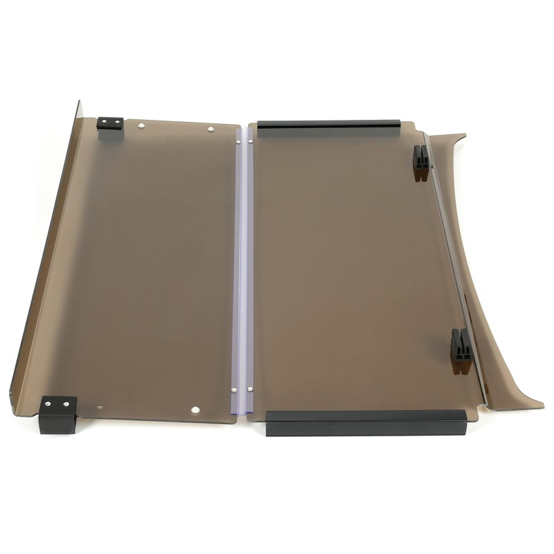 HECASA Tinted Folding Windscreen Compatible with 2017-UP Yamaha G29 DRIVE