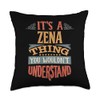Zena Name Throw Pillow