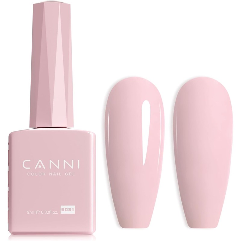 CANNI- Esmalte de uñas en gel rosa claro, 1 pieza