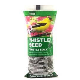 Premium Bird Feed Nyjer Thistle Sock Finch Feeder