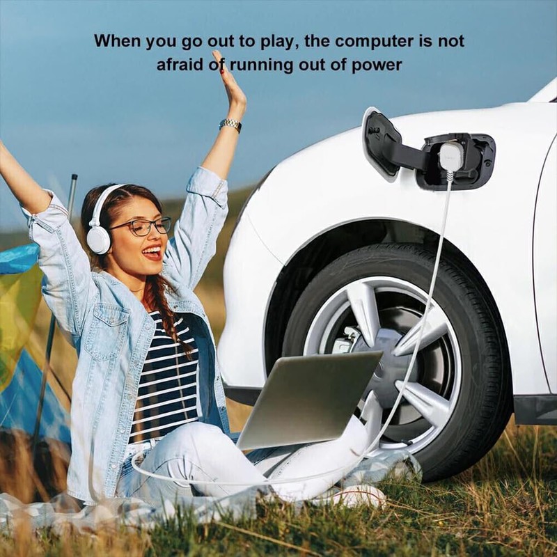 Generic V2L Adapter Type 2 EV Charging Cable Adapter Adapter