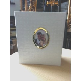 The Art Ring LEATHER Photo Album  5"X7" With 50 Refill pages 3 RING   200 Photos