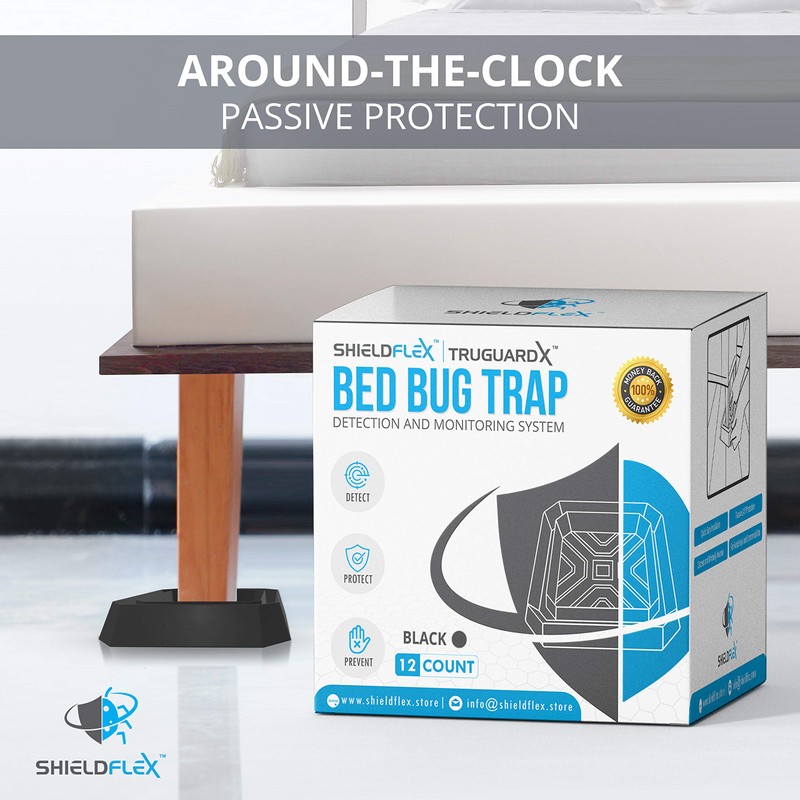 Bed Bug Trap — 12 Pack | TruGuard X Bed