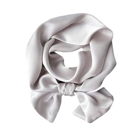 Ecroon Silk Scarf, Long Scarf for Women, High-Quality Silk Scarf, Neckerchief and Chiffon Scarves, Women's Waist Band, H#