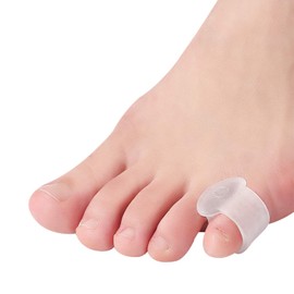10 Pcs Pinky Toe Splint, Gel Toe Separators, Little Toe Straightener Hammer Toe for Men Women Walking, Running, Overlapping, Bunion Corrector and Bunion Relief