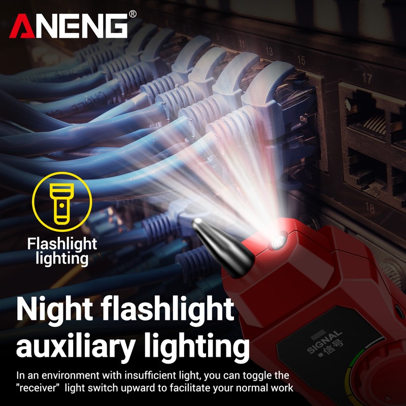 ANENG M469A Network Cable Finder Multifunctional Cable Finder Anti-Interference Testing