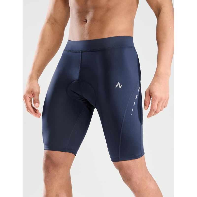 Nepest Men's Bike Shorts 4D Padded Cycling Road Biking Riding