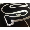 BLVD Silver Engraved San Francisco 49er's Car Tag Diamond Etched