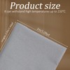 Silver Heat-Resistant Fabric, 59" X 1 Yard Pressing Cloth for