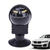 EsiFare 車載コンパス ナビゲーション電子コンパス 自動車用コンパスボール 360度回転可能 調節可能 高精度方位 見やすい表示 吸盤取付簡単 防水仕様