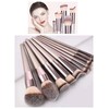 QZLSAYSL Make-up-Pinsel, Make-up-Pinsel, 18-teiliges Make-up-Pinsel-Set, professionell, für Gesicht und Augen