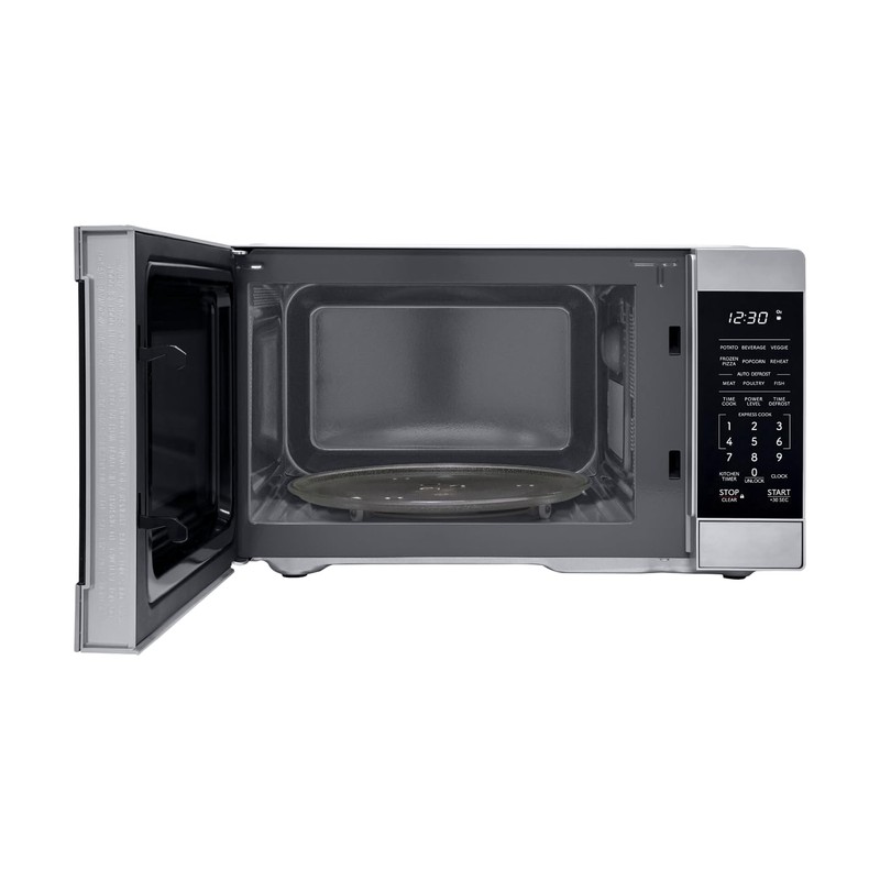 SHARP Compact Countertop Microwave Oven with Removable 10" Carousel Turntable,