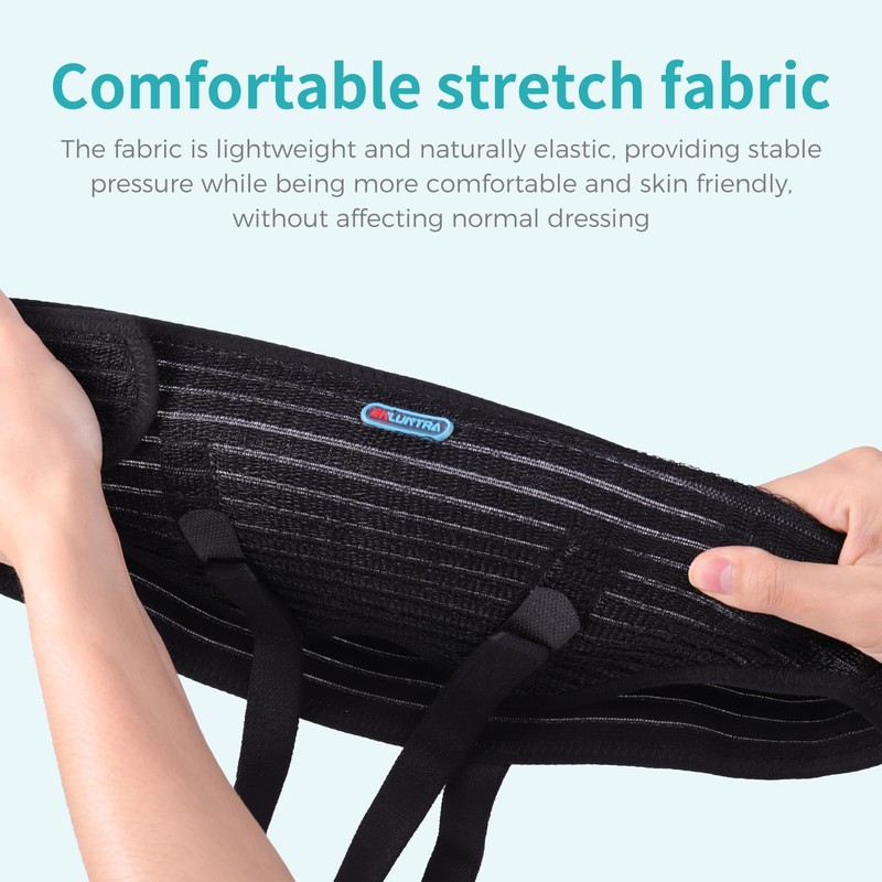ENLUNTRA Hernia Belts for Men， Adjustable Inguinal Hernia Support Belt