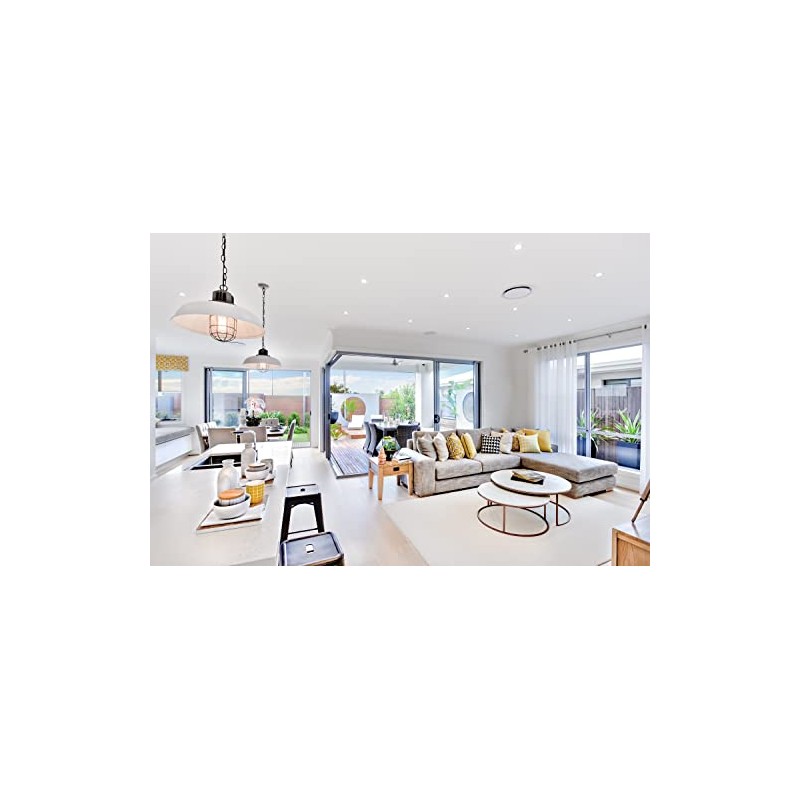4lite Fire-Rated Indoor Downlight (Matt White) GU10 LED Spotlight with