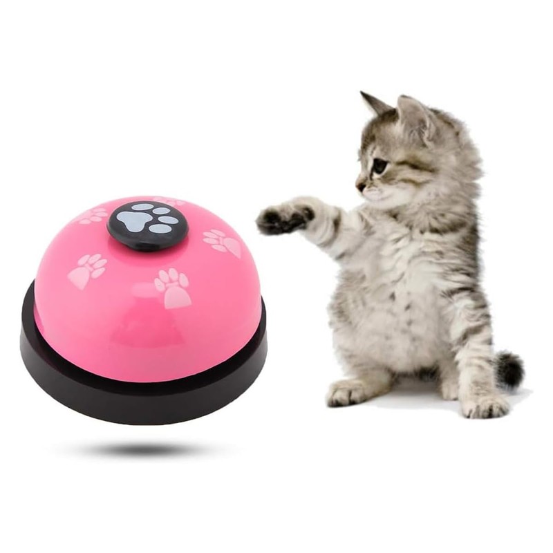 Namvo 2 Pcs Dog Door Bell Pet Training Press Bell