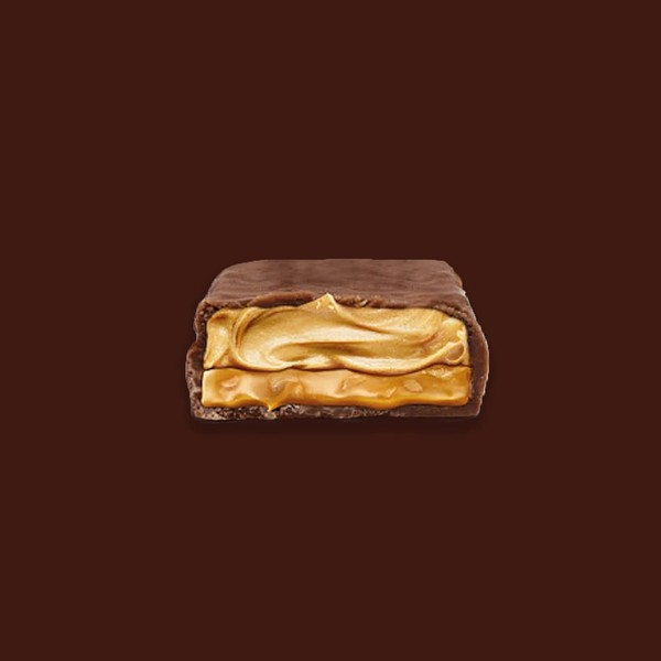 SNICKERS CREAMY - Barre chocolat au lait, caramel et beurre de cacahuètes - 5x2 barres de 36,6g - 182,5g