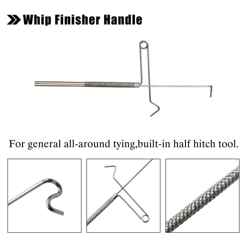 Vice Fishing Fly Tying Set 360 Degree Rotary Bobbin Holder