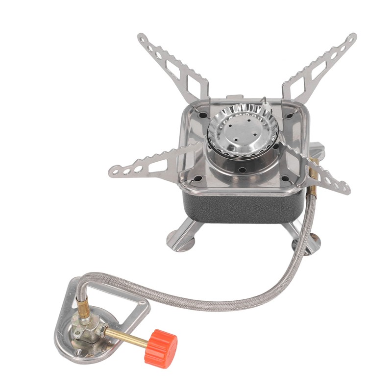 Mini Camping Stove Folding Stable Support Wind Resistant High Efficiency