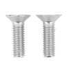 2 Pcs AC Delete Firewall Hole Plug Aluminum Car AC