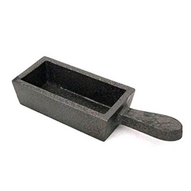 200oz Bar Ingot Mold with Handle Melting Gold Silver Copper Etc